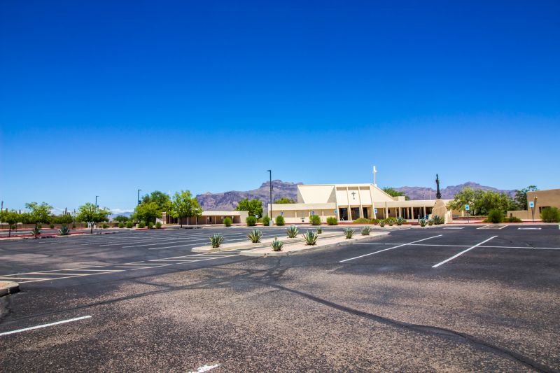 Church Parking Lot Sealcoating